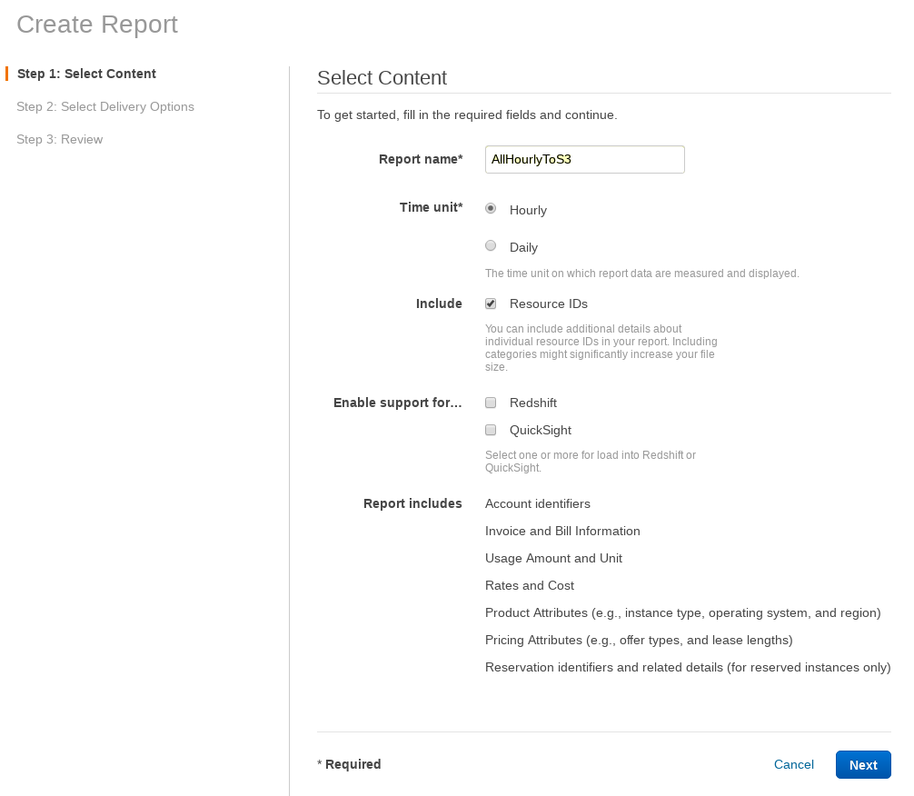 Reports settings 1 tutorial